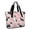 Border Collie Dogs, variant on Tote Bag for Women - Boston Terrier Shoulder Bag - Large Utility Work Duffle Bag with Zipper Handbag for Travel, Work, Sprots