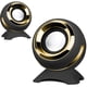 thumbnail image 2 of Altavoces para computadora con alimentación por USB, minialtavoces de escritorio con sonido de alta fidelidad, sonido estéreo superior, doble bocina, perfectos para computadora, computadora portátil, 2 of 8