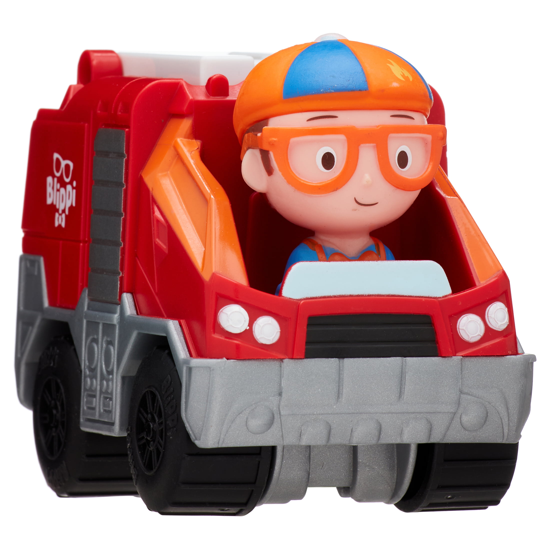 Limited Edition Blippi Mini Vehicles 2 Pack Excavator and Fire Truck 