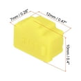 thumbnail image 2 of Unique Bargains 15pcs RJ45 Port Duct Covers Caps Plugs Protector for Laptop PC Ethernet RJ45 Female Plug, Yellow, 2 of 4