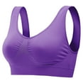 thumbnail image 4 of 3Pcs Women Seamless Wire-free Sport Bras  Light Support Tank Tops for Sports Sleep Wearing, 4 of 10