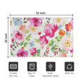 thumbnail image 5 of Pioneer Flower Floral Print Pattern Door Rugs,Washable Non Slip Door Mats Indoor,Decorative Door Mats,Entry Mat Indoor for Entrance,Bedroom,Kitchen,Bathroom,20"x32", 5 of 6