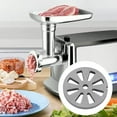 thumbnail image 4 of Meat Grinder Cutter Plate,  Stainless Steel Fan Hole Meat Grinder Blade Plate  for Replacement, 4 of 7