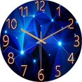 thumbnail image 1 of Reloj de pared de cuarzo silencioso moderno de 30 cm que funciona con pilas, para dormitorio, hogar, cocina, dormitorio, oficina, escuela, 1 of 5