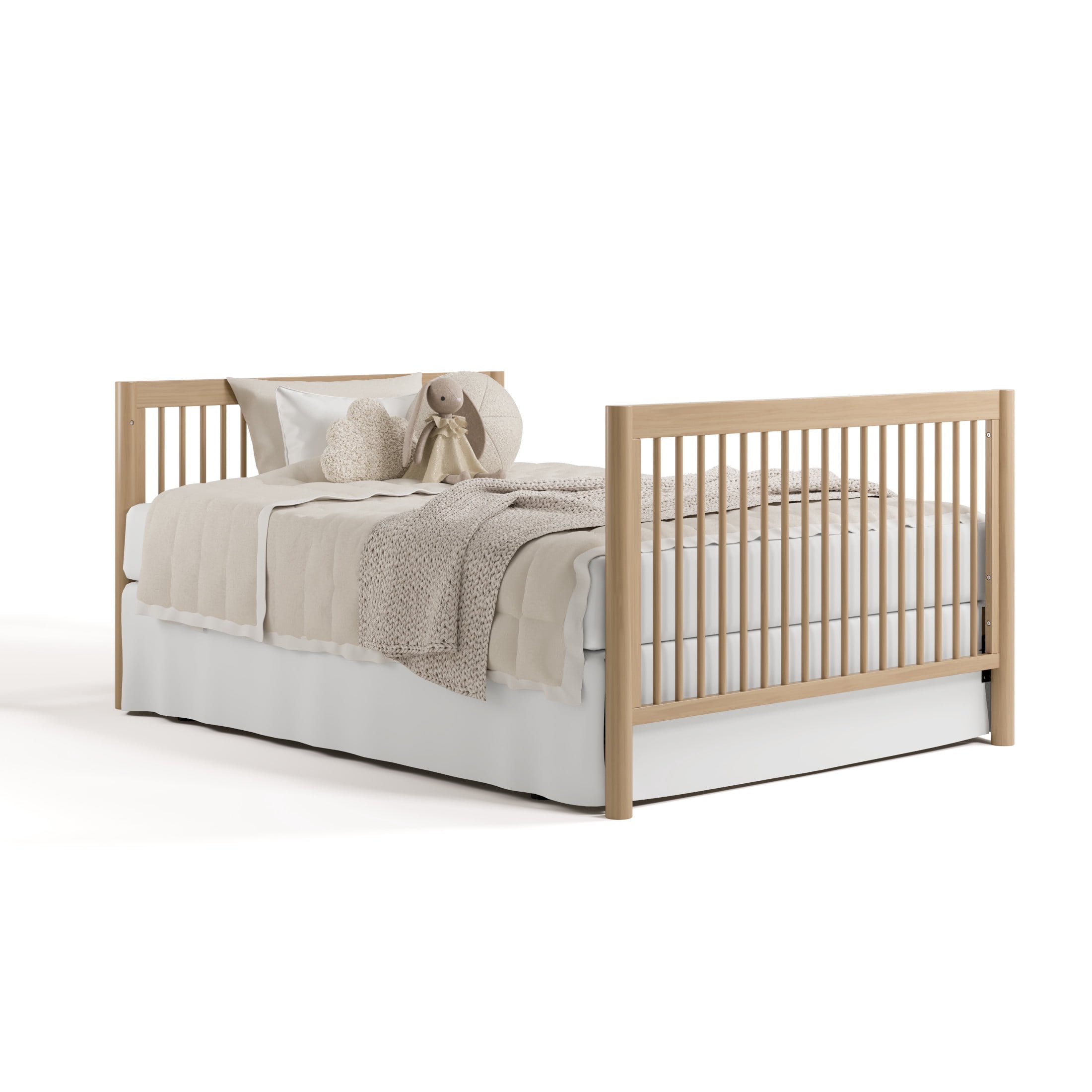 Art of Nursery by Storkcraft Malta 5-in-1 Convertible Crib with Drawer and Toddler Guardrail - Driftwood