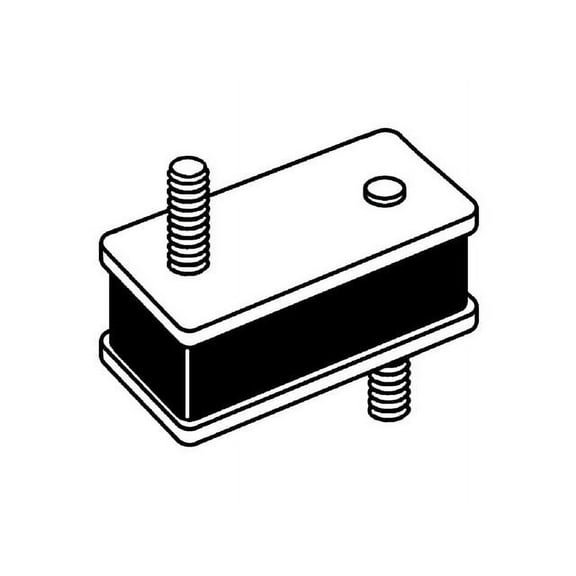 Front Left Engine Mount - Compatible with 1967 - 1972 Dodge Dart 1968 1969 1970 1971