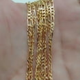 thumbnail image 4 of Fashion Jewelry 18K Yellow Gold Filled 2mm Chain Necklace Wedding Jewerly 16-30", 4 of 7