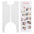 thumbnail image 2 of Modèle de Sac, 2 Pcs Modèle de Sac de Courses Durable Style Transparent pour Couture, 2 of 8