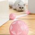 thumbnail image 1 of Pet Toy Ball, Smart ABS And Silicone Automatic Rolling Toy Cat Interactive Ball For Home, 1 of 8