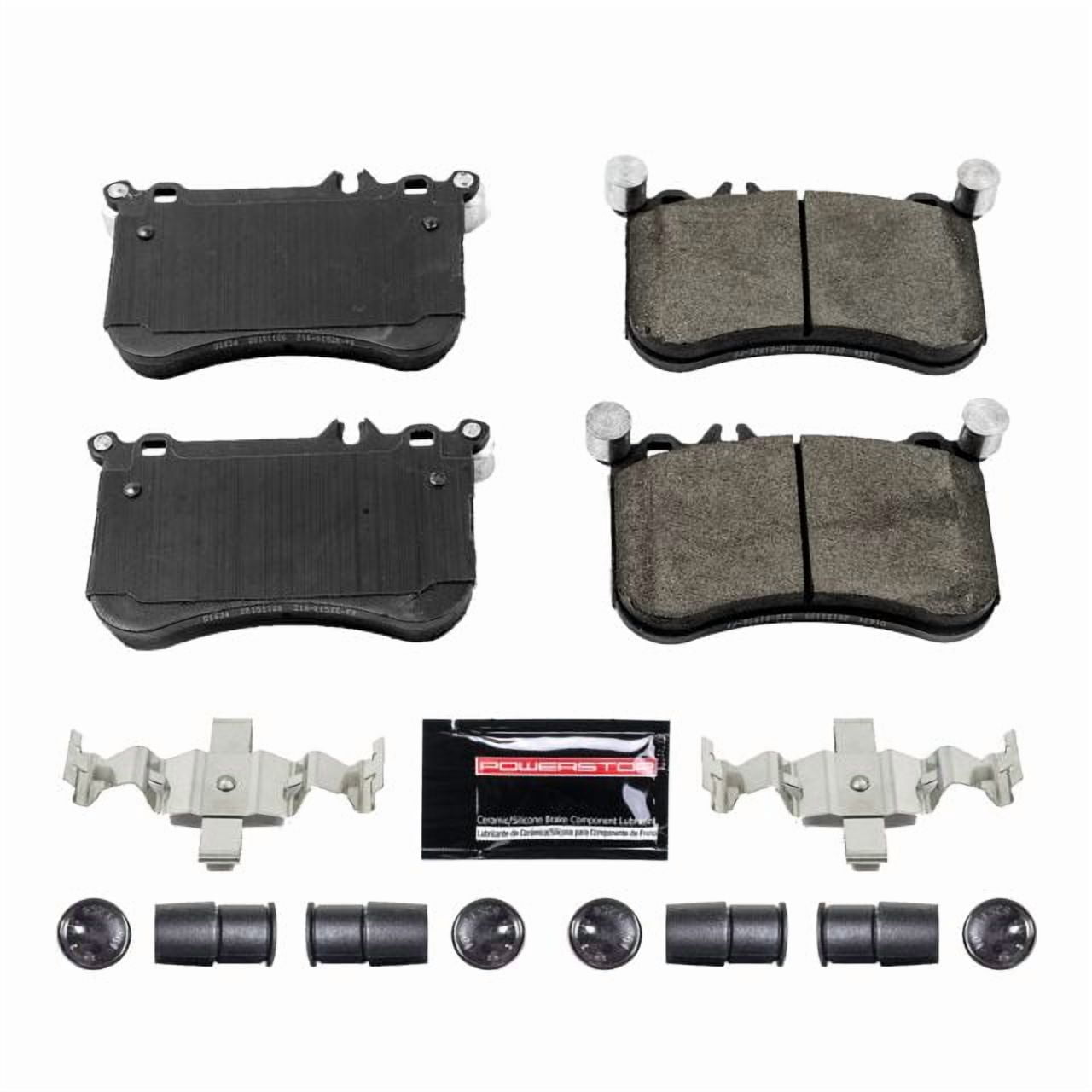 Power Stop Front Z23 Evolution Carbon-Fiber Ceramic Brake Pads Z23-1634