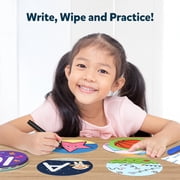Skillmatics Write and Learn, 40 Cards, Early Learning Flash Cards, Ages 3-6, One Size