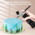 thumbnail image 6 of Portable Airbrush Compressor Kit with Dual - Action Spray Gun, Rechargeable 1000 mAh Battery, 5CC‑40CC Cups For Nail Art, Tattoo, Crafts & Painting Projects, 6 of 13