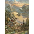 thumbnail image 4 of Ceaco Thomas Kinkade Lakeside Splendor 1000-Piece Interlocking Jigsaw Puzzle for Adults Ages 14+, 4 of 6