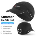 thumbnail image 4 of Gorra de ciclismo de secado rápido, transpirable, resistente al sol, para verano, para deportes, para motocicleta, 4 of 8