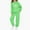 Mint Green#1, variant on Fesfesfes Kids Winter Printed Hooded Sweatshirt with Cuffed Jogger Pants Fleece Lined Warm 2 Piece Set Boys Girls Casual Sporty Outfit Long Sleeve Hoodie Tracksuit(Gray,5-6 Years)