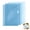 Blue, variant on Document Folder Project Pockets, Plastic Folders Letter Size Plastic Document Folders Paper Poly Jacket Sleeves Folders Copy, Gradient Blue