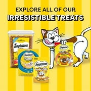 Temptations Lickable Spoons Adult Wet Cat Treat, 10 grams, Variety Pack of 48