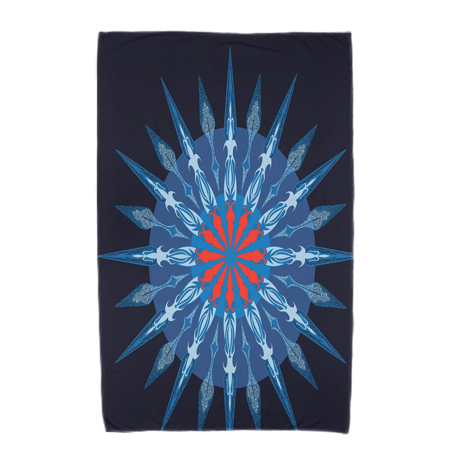 Simply Daisy 16" x 16" Hugs and Kisses Geometric Print Pillow