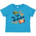 thumbnail image 3 of Inktastic My 1st Oktoberfest Green Hat Accordion and Pretzels Boys or Girls Baby T-Shirt, 3 of 5