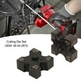 thumbnail image 3 of Cutting Mold Components, 48 44 2872 2PCS Cutting Die Set Geometry  for M18 Brushless Threaded Rod Cutter, 3 of 7