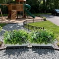 thumbnail image 6 of SHBOTO Outdoor Faux Plants UV Resistant - 12 Bouquets Realistic Artificial Eucalyptus Fern Lavender Greenery for Patio Garden Front Porch Decor Weatherproof Fake Plants for Outside, 6 of 7
