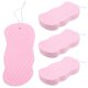 thumbnail image 2 of Baby Body Scrubbers 4Pcs Violet Supple Bathing Sponges Enhanced Cleaning Comfort for Cleaning Use, 2 of 5