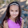 thumbnail image 2 of FROG SAC 6 Zig Zag Glitter Elastic Headbands For Girls, Adjustable Non Slip Thin Stretch Wavy Headband for Teens, 2 of 9