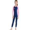 thumbnail image 5 of Luxsea Summer Kids Diving Snorkeling Suits Children Full Body Wetsuit Swimsuit One-Piece Long Sleeves UV Protection Swimwear Outfit For Surfing Snorkeling Swimming, 5 of 7