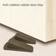 thumbnail image 4 of Gwong hogar 4pcs/set de puerta de la puerta set resistente de goma apilable para la puerta de servicio pesado cuña para el baño Gwong 21098087, 4 of 7