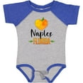 thumbnail image 3 of Inktastic Naples Florida Orange in Heart Boys or Girls Baby Bodysuit, 3 of 5