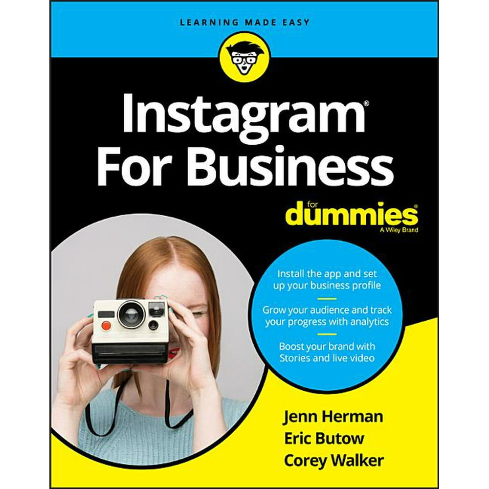 For Dummies Instagram for Business for Dummies (Paperback) Walmart