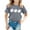 Light Gray, variant on Hienoo Toddler Girls T-Shirt Flower Short Sleeve Crew Neck T Shirt Children's Summer Tshirt