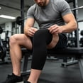 thumbnail image 4 of Rodiuiu 1 Pair Sports Knee Brace for Men Women, Breathable Compression Knee Sleeve, Knee Joint Support Brace for Running Basketball Fitness, 4 of 8