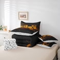 thumbnail image 6 of Castle Fairy Video Game Bedding Comforter Set,Abstract Gamer Queen Bedding Sets, 6 of 8