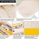 thumbnail image 5 of Large Capacity Pencil Case, Marker Pen Case, Simple Stationery Bag, School and Office Organizer for Teens and Girls - Yellow, 5 of 5