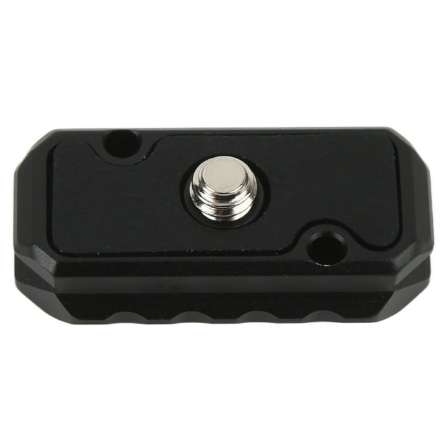 Quick Release Plate, 1/4in Thread CNC Processing Higher Strength Camera Quick Release Plate Aluminum Alloy Anodizing For Photography