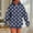 Blue, variant on Odbmxy Pink Hoodies for Women Plus Size Long Sleeve Womens Shirts Oversized Polka Dots Pocket Athleisure Sweatshirts,M