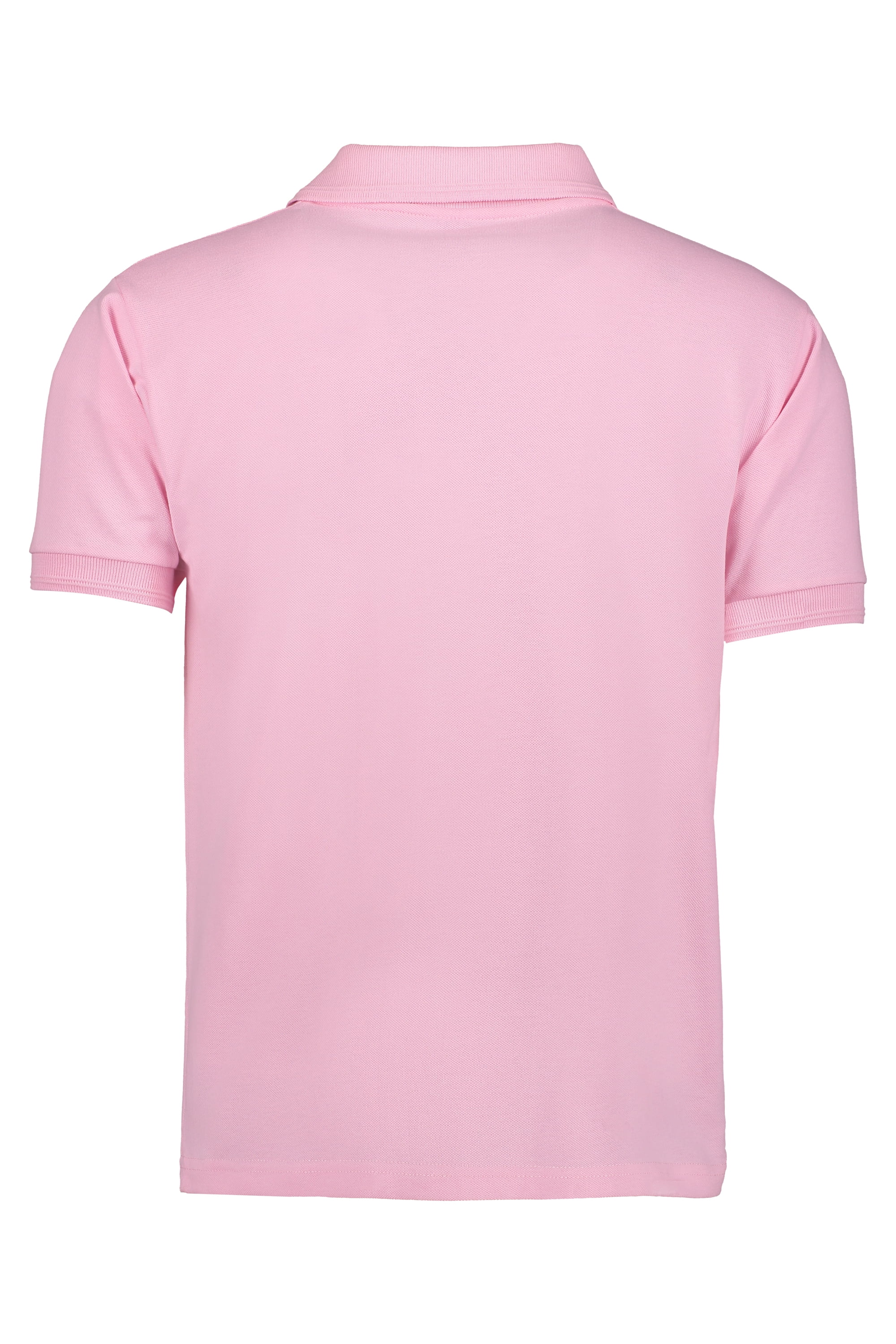 Playera Tipo Polo Pique 100 algodon Manga Corta color Rosa Talla Mediana NAO Playera Tipo Polo Walmart en linea