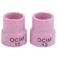 thumbnail image 3 of Juego de vasos de soldadura de cerámica, accesorios rojos 12# para herramienta de soldadura refrigerada por aire WP-17/18/26, 3 of 5