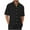 Black B, variant on Ashirexll Button up Shirt Men, Big and Tall Shirts for Men, Casual Fashion Button up Shirts Short Sleeve Turndown Collar Summer Shirts