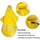 thumbnail image 2 of Dog Raincoat Waterproof Coats For Dogs Lightweight Rain Jacket Breathable Rain Poncho Hooded Rainwear-Yellow L, 2 of 4