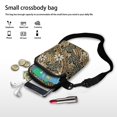 thumbnail image 7 of HELLHERO Turtle Geometric Shoulder Bags Double-layer Women for Outdoor Travel 4.33"x1.97"x7.09", 7 of 7