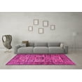 thumbnail image 3 of Ahgly Company Indoor Square Animal Pink Traditional Area Rugs, 3' Square, 3 of 4
