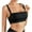 Black, variant on cfhntfmh Sports Bras for Women Comfort Square Neck Push up Bralettes Stretchy High Support Athletic Workout Bras