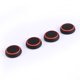 thumbnail image 1 of 4 piezas de silicona Joystick analógico Thumbstick Grip Cover para PS4 (negro + rojo) Ehuebsd Para estrenar, 1 of 9