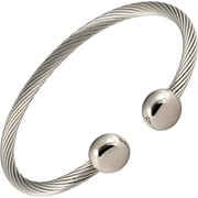 Magnet Jewelry Store Twisted Stainless Steel Magnetic Therapy Bracelet