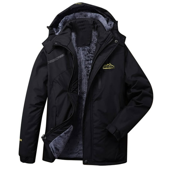 Azrian Clearance Women's Windbreaker Jacket, Waterproof and Breathable Outdoor Charging Suit For Women Outdoor Breathable, Plush And Male And Female Wearable Thickened Climbing Suit, Trendy Jacket