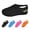 Black, variant on Women's Knit Slip-On Mule Clogs, Casual Platform Orthopedic Sneakers with Arch Support, Comfortable Breathable Shoes for All-Day Wear