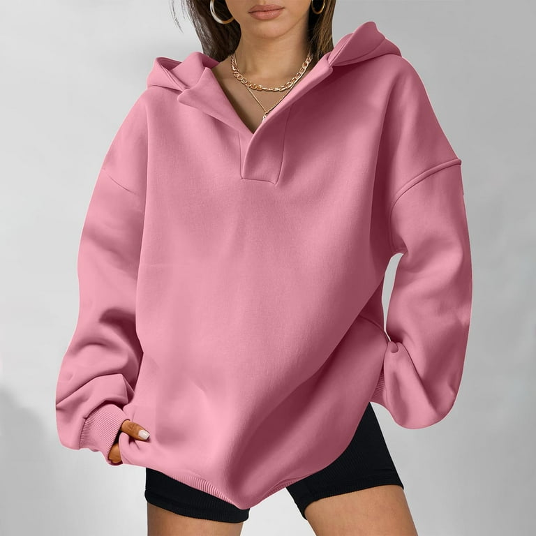 トップス OVY Heavy Weight Wide Pullover Sweat L Oversized sweatshirt without a hood, unzipped, women's