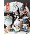 thumbnail image 2 of Genuine Matchless 14th Anniversary Series Figure Wu Shuang Town Action Figure Blind Box Dimoo Skullpanda Mystery Box Toy Gift, 2 of 5